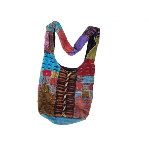 Nepal Cotton Bag - Fashion Bag - Shoulder Bag - Unisex Bag - SABG-02