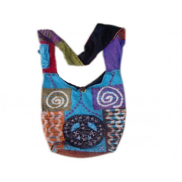 Nepal Cotton Bag - Fashion Bag - Shoulder Bag - Unisex Bag - SABG-01