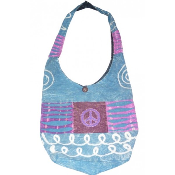 Nepal Cotton Bag - Fashion Bag - Shoulder Bag - Unisex Bag - SABG-03