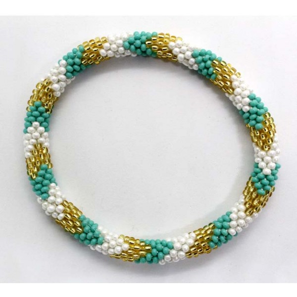 Ahana's Beads Bracelets - Glass Beaded Nepal Bracelets - Fashion Bracelets - Jewelry - BD-140