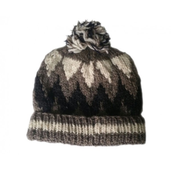 Woolen Hat Hand Knitted Winter Hat - Made in Nepal