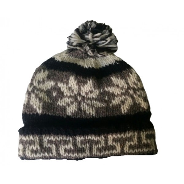 Woolen Hat Hand Knitted Winter Hat - Made in Nepal