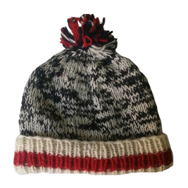 Woolen Hat Hand Knitted Winter Hat - Made in Nepal