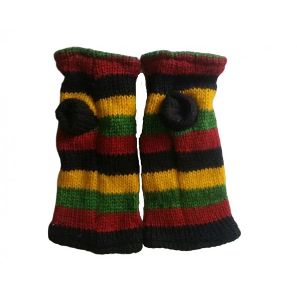 Woolen Hand Warmer - Knitted Warmer - Made in Nepal