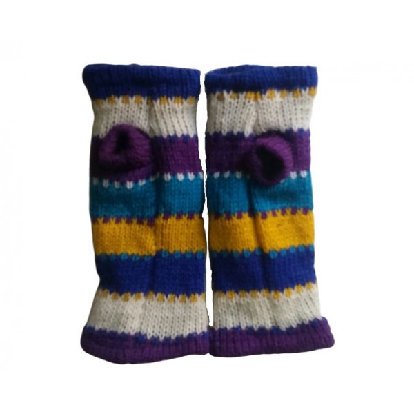 Woolen Hand Warmer - Knitted Warmer - Made in Nepal