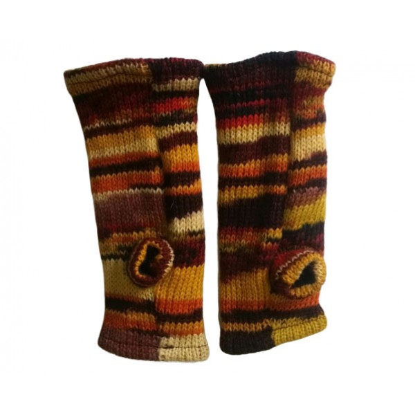 Woolen Hand Warmer - Knitted Warmer - Made in Nepal