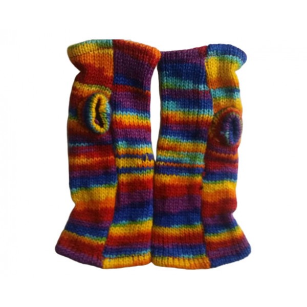 Woolen Hand Warmer - Knitted Warmer - Made in Nepal