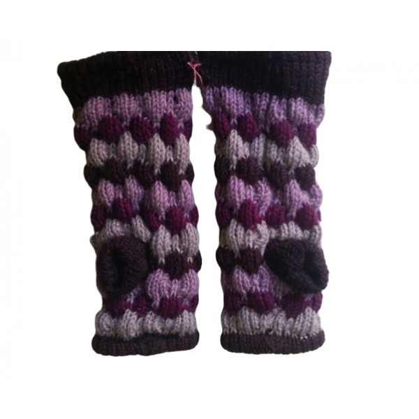 Woolen Hand Warmer - Knitted Warmer - Made in Nepal